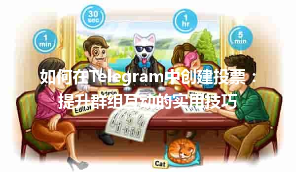 如何在Telegram中创建投票📊：提升群组互动的实用技巧