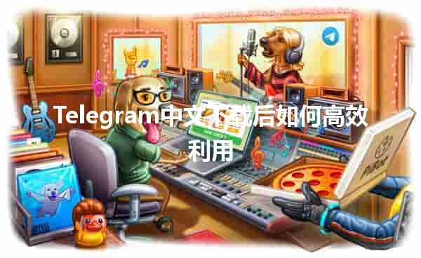 Telegram中文下载后如何高效利用 👩‍💻✌️