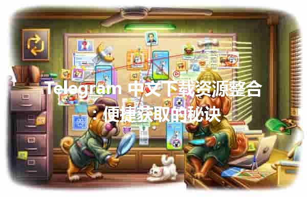 Telegram 中文下载资源整合：便捷获取的秘诀💬📱